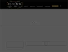 Tablet Screenshot of lsblack.com